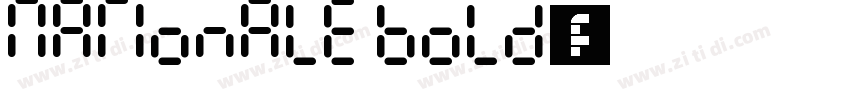 Nationale Bold字体字体转换